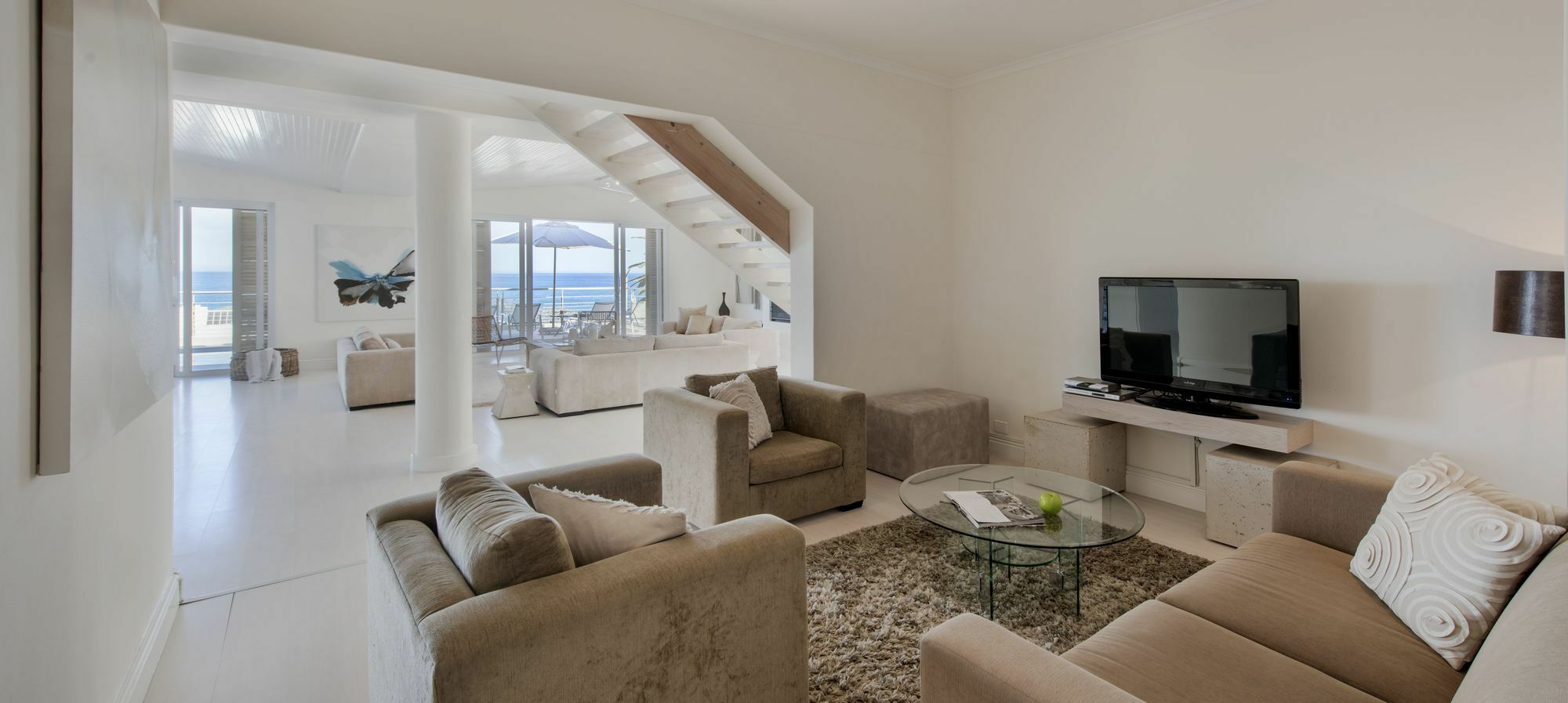 Blue Views Penthouse Beachfront Apartment With Pool Le Cap Extérieur photo