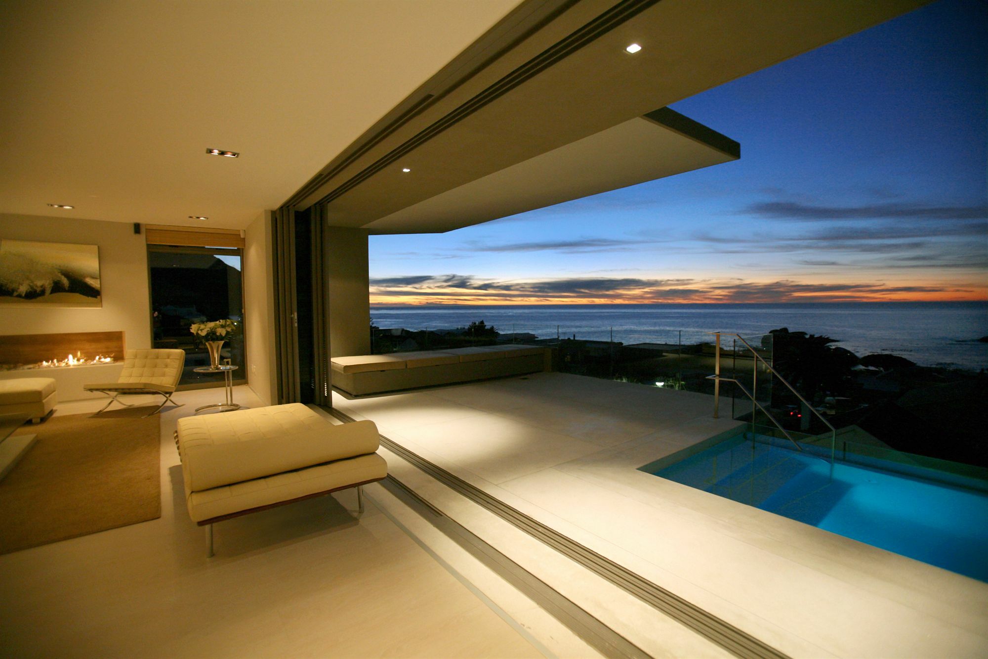 Blue Views Penthouse Beachfront Apartment With Pool Le Cap Extérieur photo